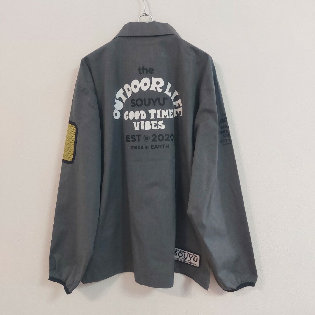 【SOUYU OUTFITTERS】美品コーチジャケット アウトドア メンズXL