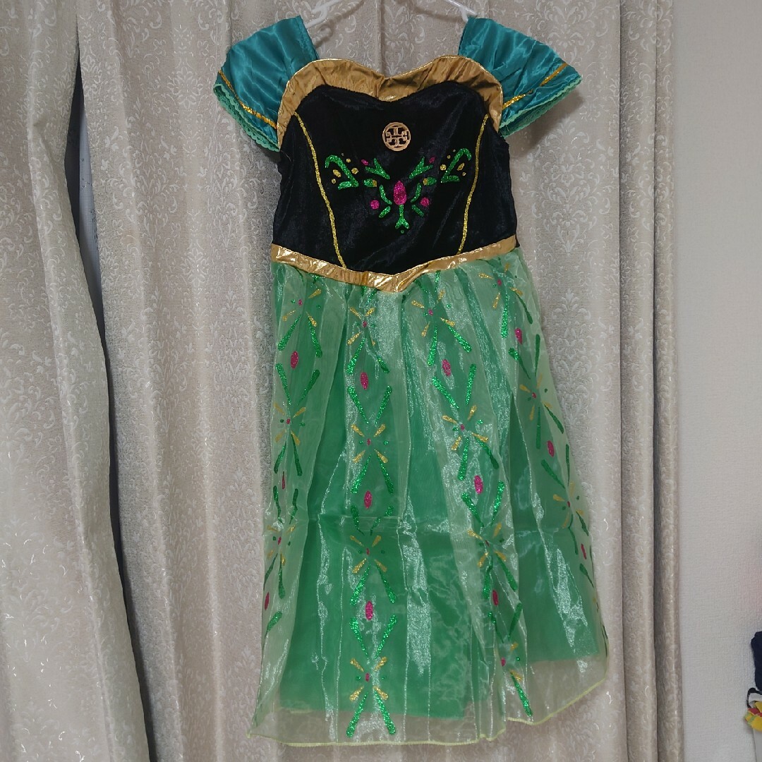 アナと雪の女王　アナドレス キッズ/ベビー/マタニティのキッズ服女の子用(90cm~)(ドレス/フォーマル)の商品写真