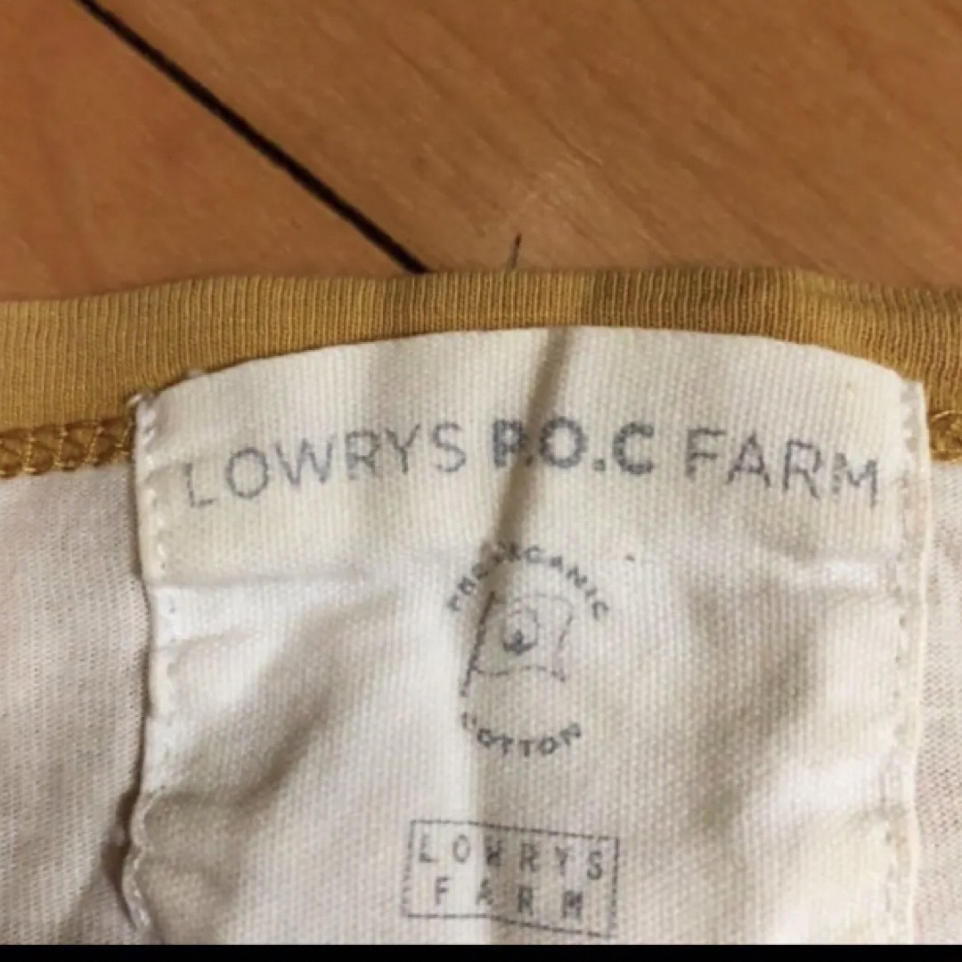 LOWRYS FARM(ローリーズファーム)のローリーズファームラグランコットンカットソー レディースのトップス(シャツ/ブラウス(長袖/七分))の商品写真