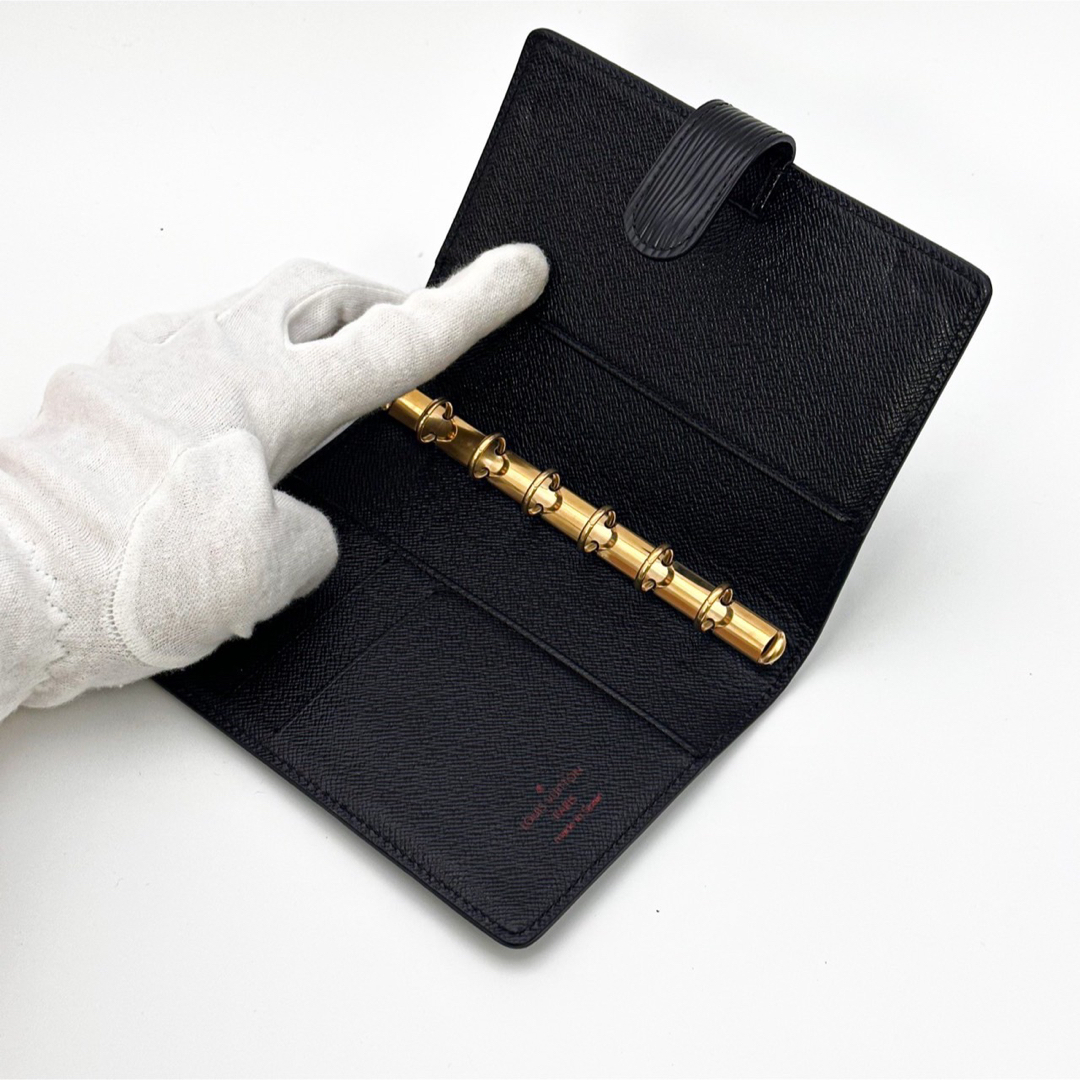 LOUIS VUITTON - 【現行品・極美品】ルイヴィトン エピ アジェンダPM 6