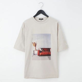 プラステ(PLST)のコットンテンジクコラボレーションフォトTシャツ(Tシャツ/カットソー(半袖/袖なし))