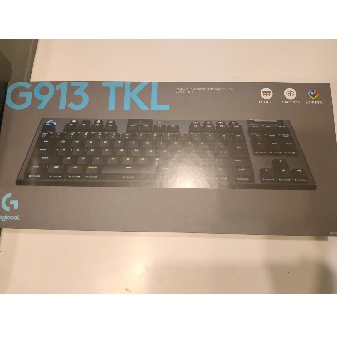 Logicool テンキーレス ワイヤレス RGB ゲーミングキーボードG913