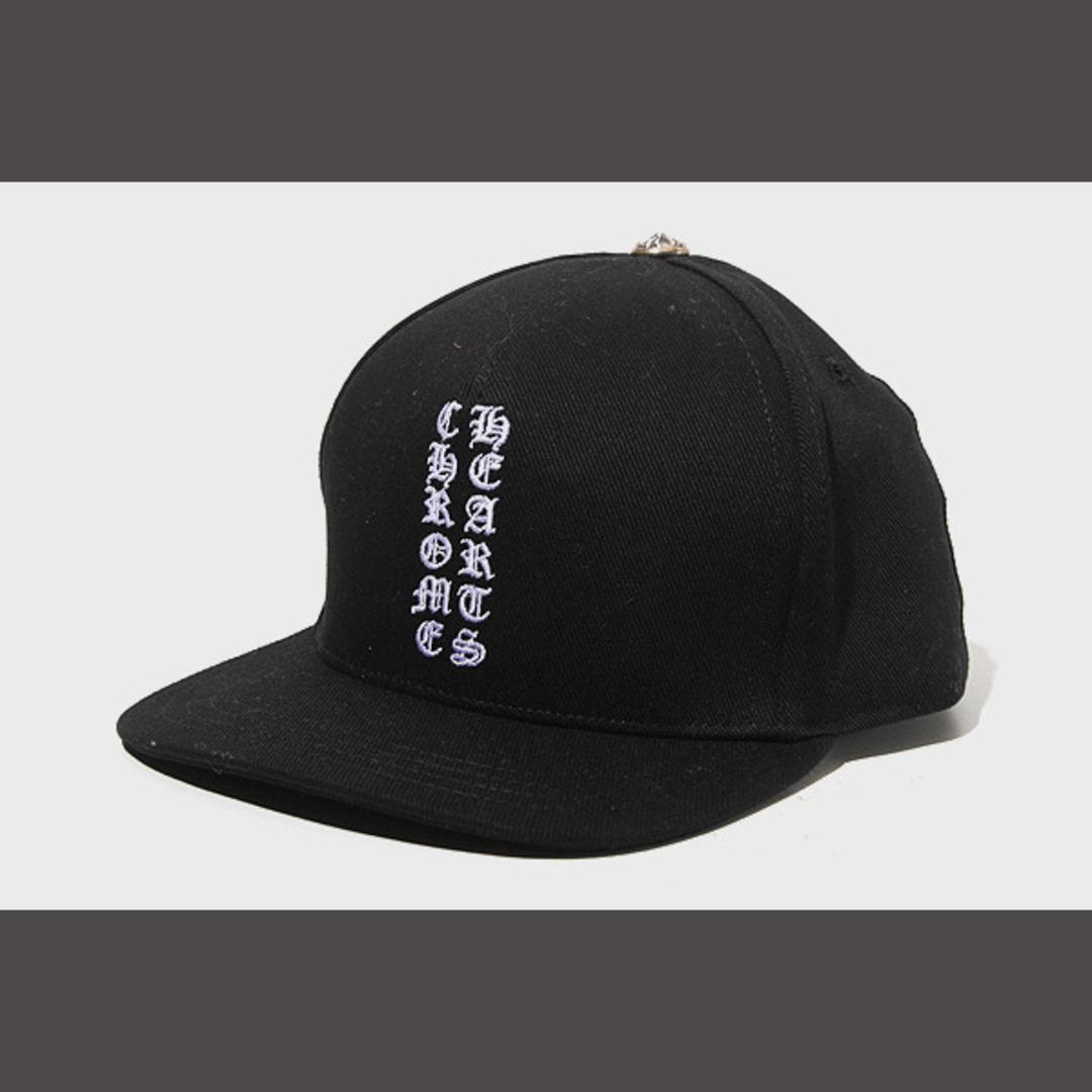 クロムハーツ VERTICAL LOGO HAT 53-60 ONE SIZE