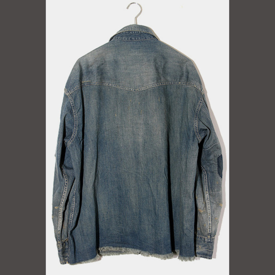 other - 未使用品 23AW セントマイケル DENIM SHIRT デニムシャツ Lの