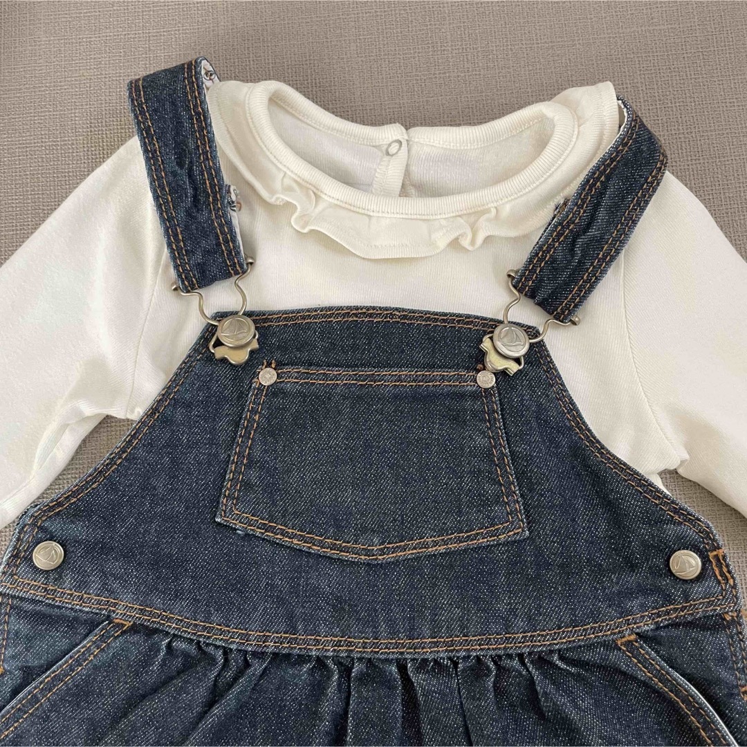 PETIT BATEAU(プチバトー)の【baika18様専用】 キッズ/ベビー/マタニティのベビー服(~85cm)(ワンピース)の商品写真