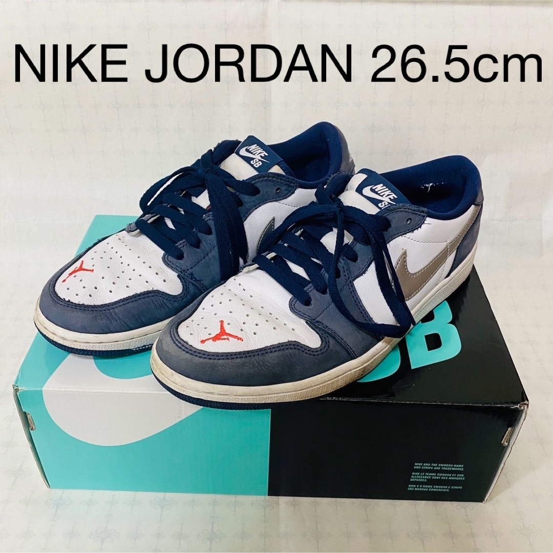 NIKE(ナイキ)のNIKE SB AIR JORDAN 1 LOW エリック・コストン　26.5 メンズの靴/シューズ(スニーカー)の商品写真