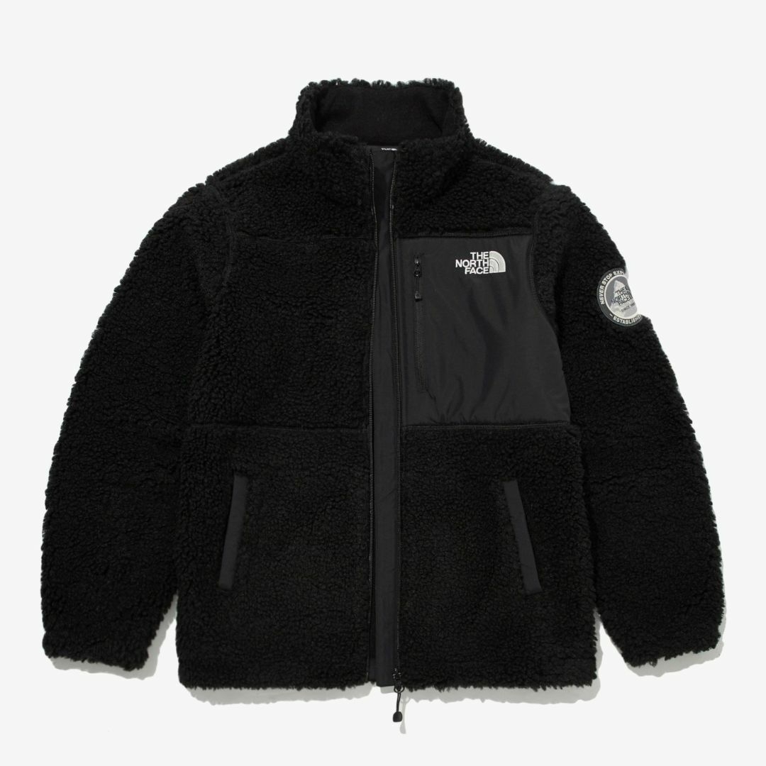 THE NORTH FACE(ザノースフェイス)のTHE NORTH　FACE　KIDS 　ボアジャケット　ブラック　160cm キッズ/ベビー/マタニティのキッズ服男の子用(90cm~)(ジャケット/上着)の商品写真