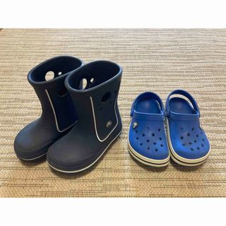 クロックス(crocs)のクロックス サンダル & 長靴 キッズ 2足セット(サンダル)