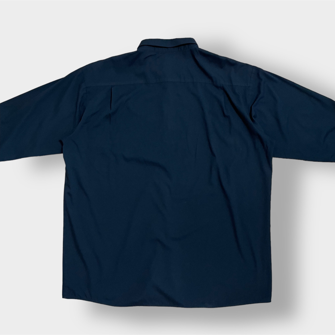 CINTAS ワークシャツ 長袖 ワッペン 3XL ビッグサイズ 企業ロゴ 古着 メンズのトップス(シャツ)の商品写真