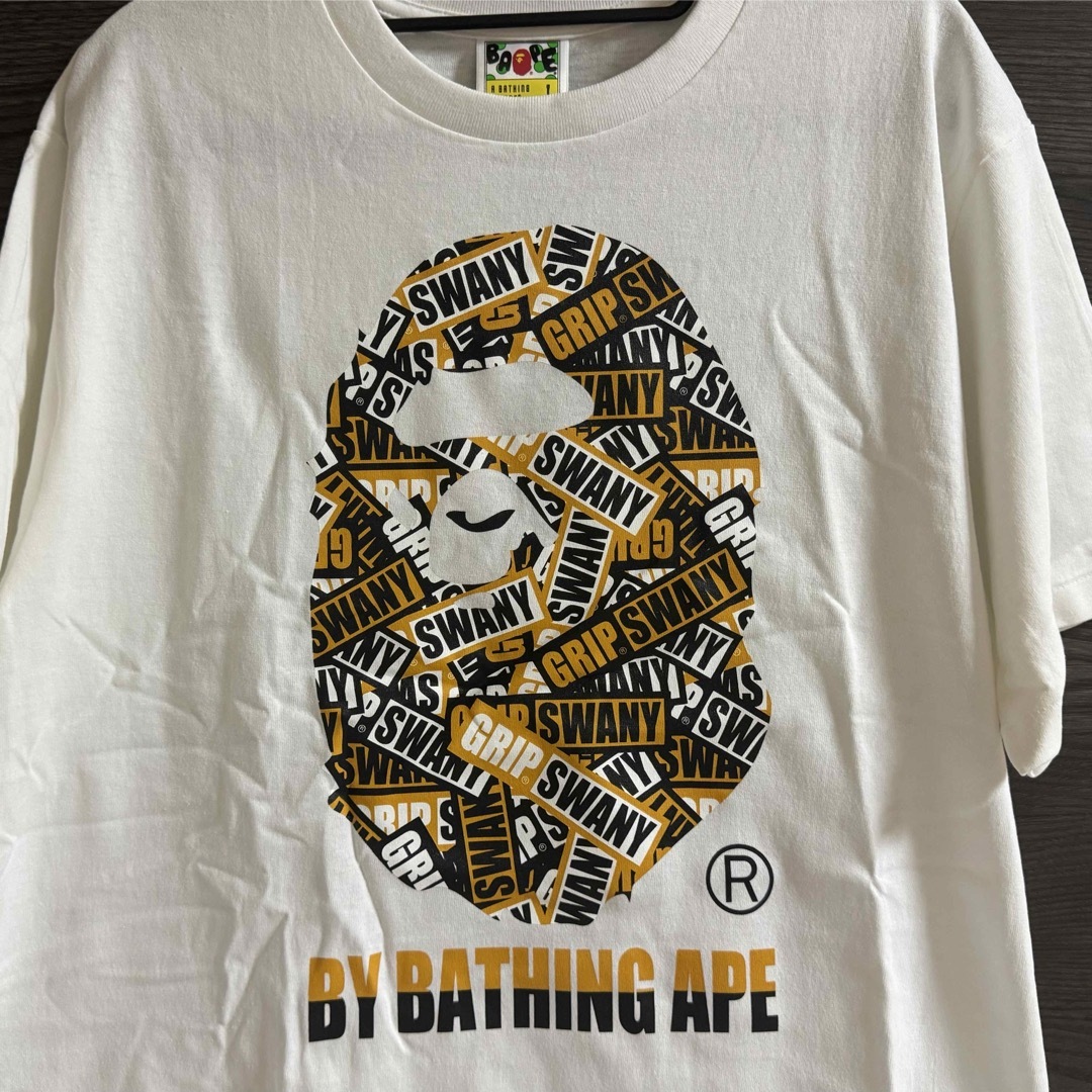 A BATHEING  APE ×GRIP SWANY コラボTシャツMサイズ黒