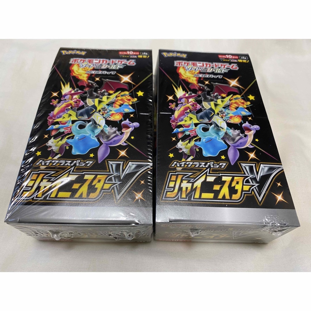 新品 未開封 ポケモンカード シャイニースターV シュリンク付き 2BOX