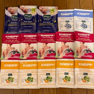 クナイプ(Kneipp)のクナイプ　バスソルト　15個セット　kneipp 入浴剤(入浴剤/バスソルト)