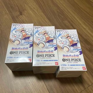 バンダイ(BANDAI)のONE PIECE CARD GAME 新時代の主役　3BOX(その他)