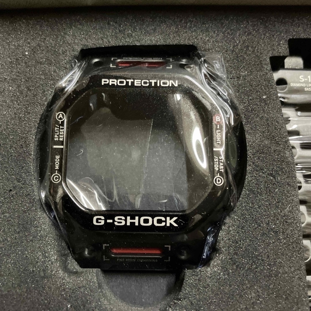 G-SHOCK(ジーショック)の最終在庫GMW-B5000用ステンレス TVA-1JRルックカスタムフルパーツ メンズの時計(金属ベルト)の商品写真