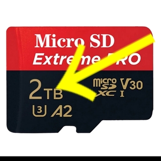 マイクロSDカード２TB(その他)