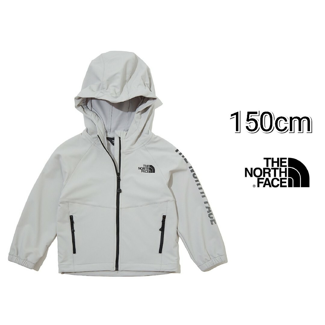 THE NORTH　FACE　KIDS 　パーカー　ライトグレー　㎝   フリマアプリ ラクマ