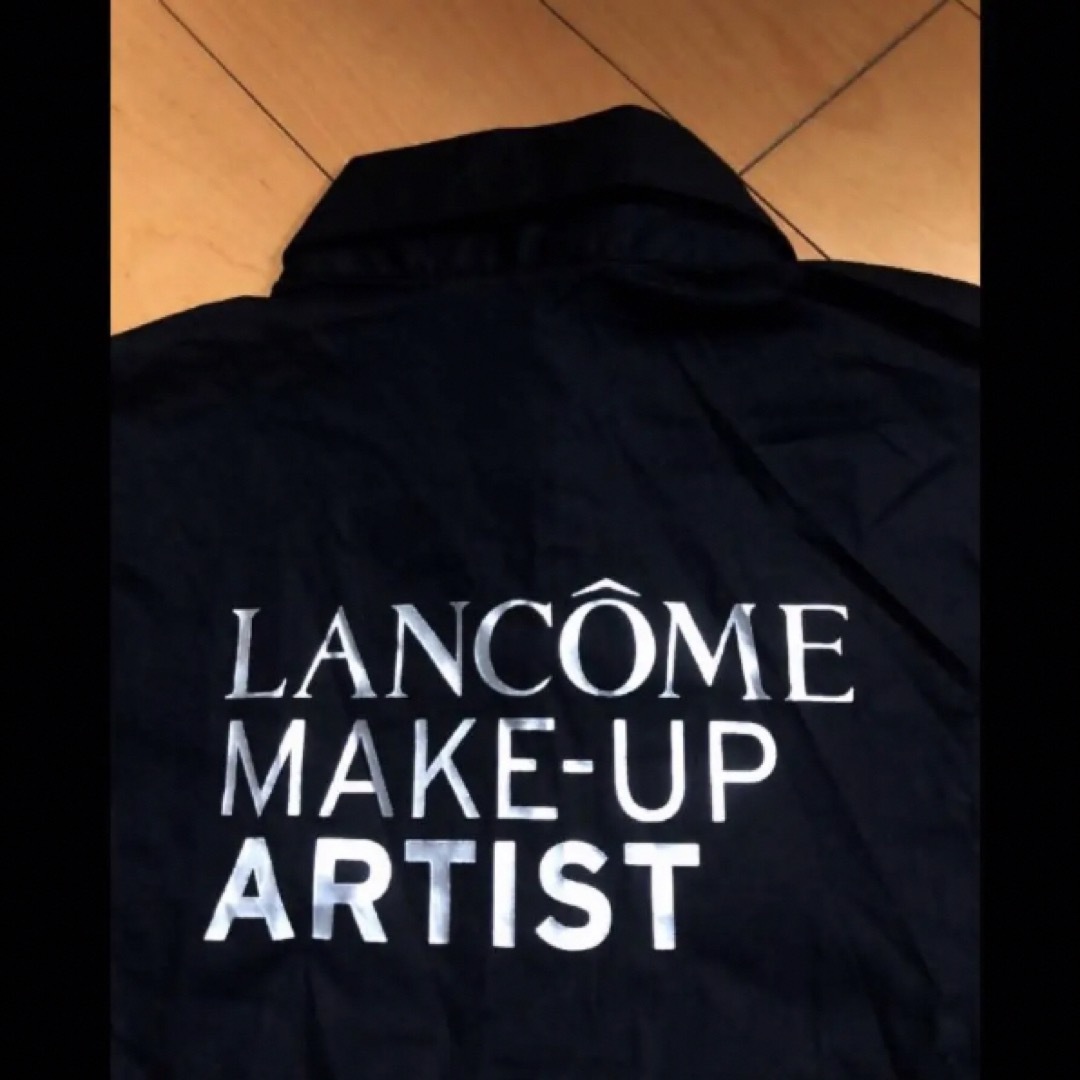 LANCOME(ランコム)のLANCOMEブラックコットンシャツ レディースのトップス(シャツ/ブラウス(長袖/七分))の商品写真