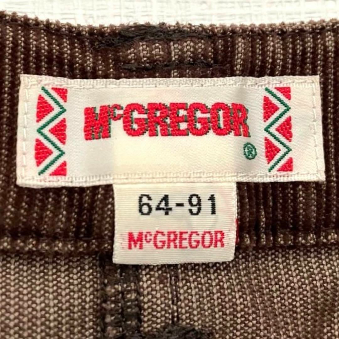 McGREGOR(マックレガー)のK661 マックレガー カジュアルパンツ コーデュロイ 茶 64-91 レディースのパンツ(カジュアルパンツ)の商品写真