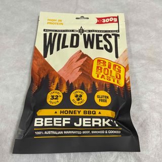 コストコ(コストコ)のWILD  WEST  ハニーバーベキュービーフジャーキー　300g(乾物)