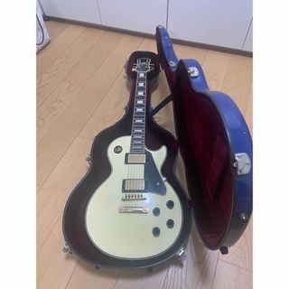 epiphone レスポールカスタム ハードケース付! アイボリー ビンテージ風 | フリマアプリ ラクマ