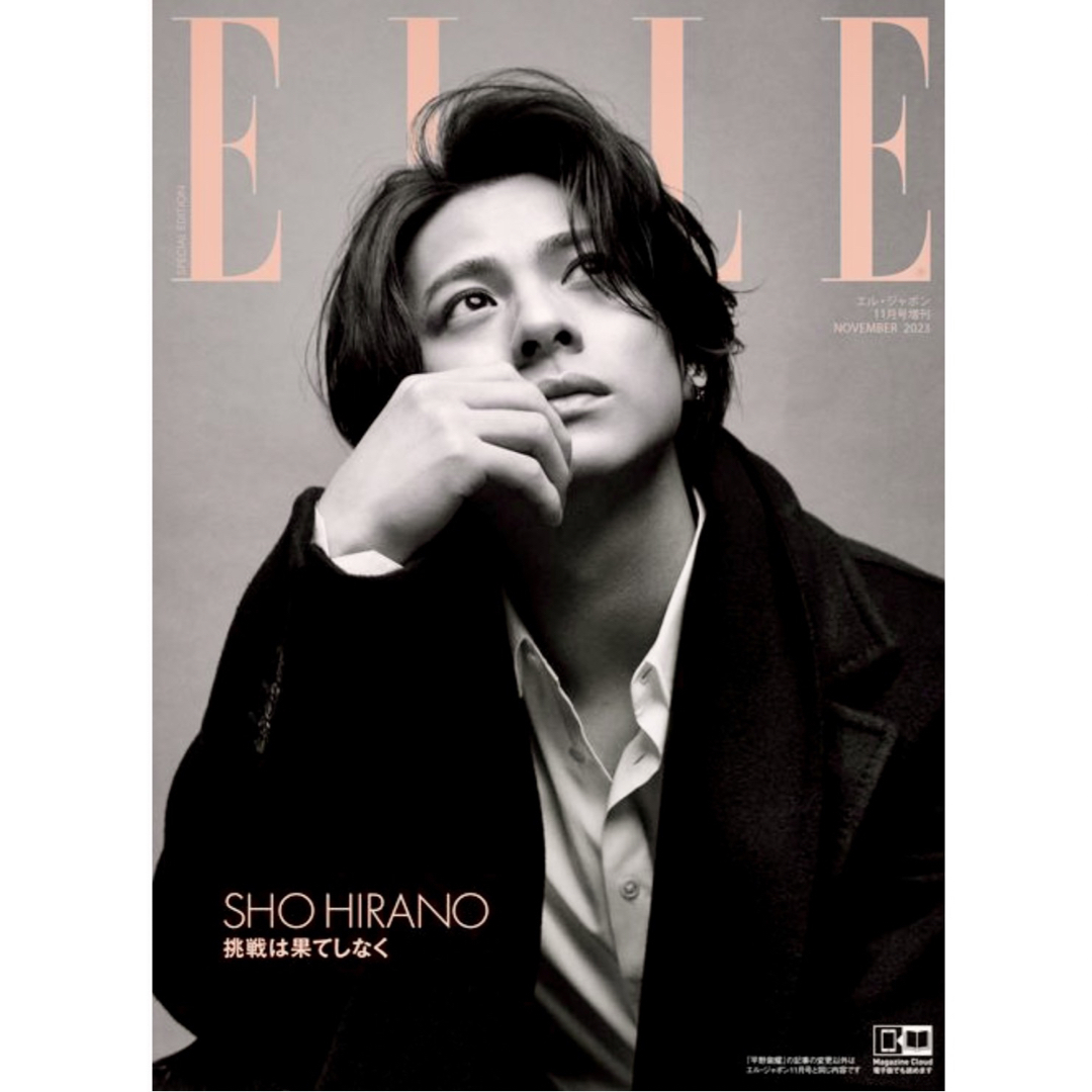 ELLE(エル)のELLE エルジャポン　平野紫耀　 エンタメ/ホビーの雑誌(ファッション)の商品写真