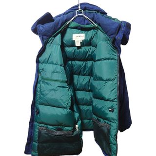 90s 白タグ eddie bauer グースダウンジャケット カーキ