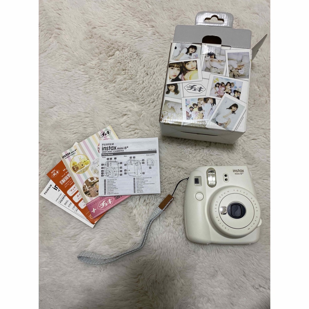 富士フイルム - FUJI FILM INSTAX MINI 8+ VANILLA の通販 by ことね's