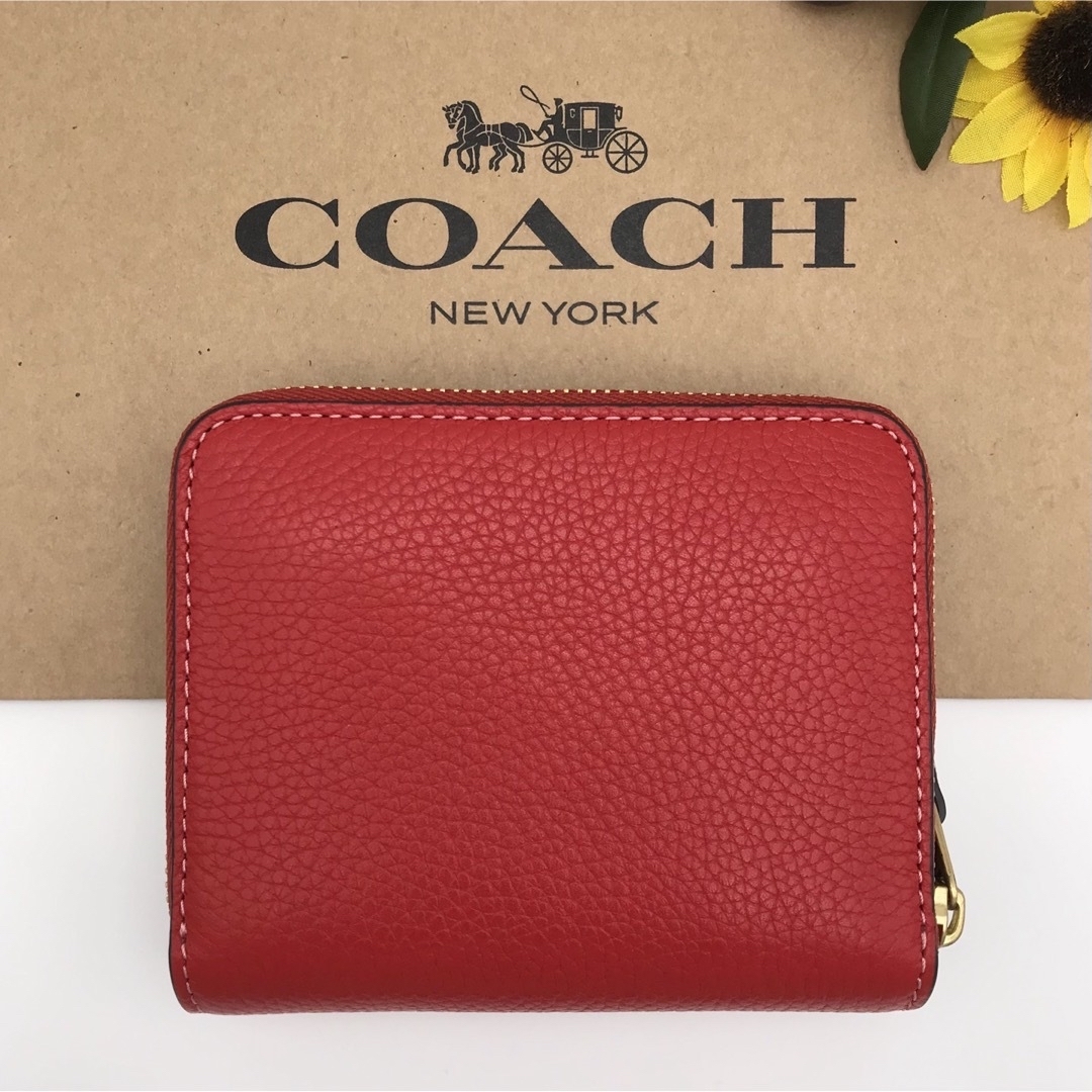 COACH ★大人気★ ビルフォールドウォレット レキシー スポーツレッド 新品