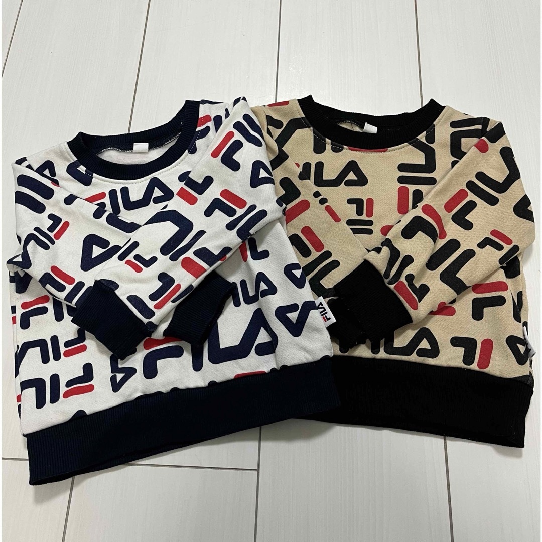 FILA(フィラ)のFILA スエット トレーナー 裏起毛 キッズ/ベビー/マタニティのベビー服(~85cm)(トレーナー)の商品写真