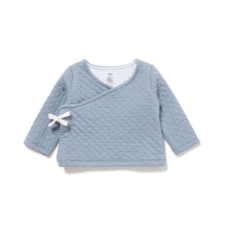 プチバトー(PETIT BATEAU)のプチバトー　チュビックキルティングカーディガン　羽織り　(カーディガン/ボレロ)