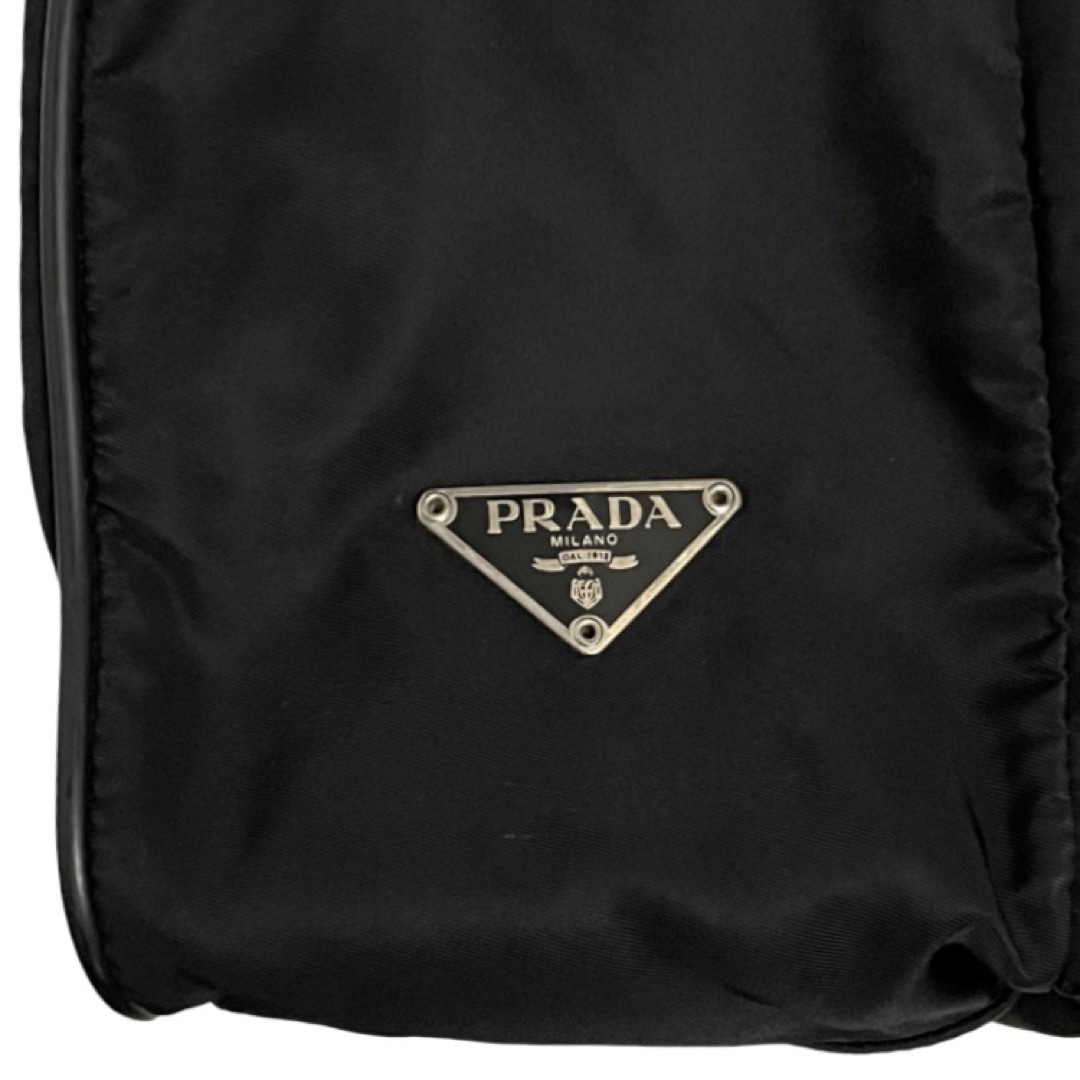 PRADA プラダ ナイロン ショルダー バッグ 肩掛け カバン かばん 鞄 黒
