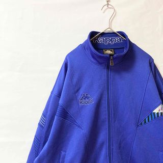 【kappa】90s コンプレッションウエア バイアスフロントジップ