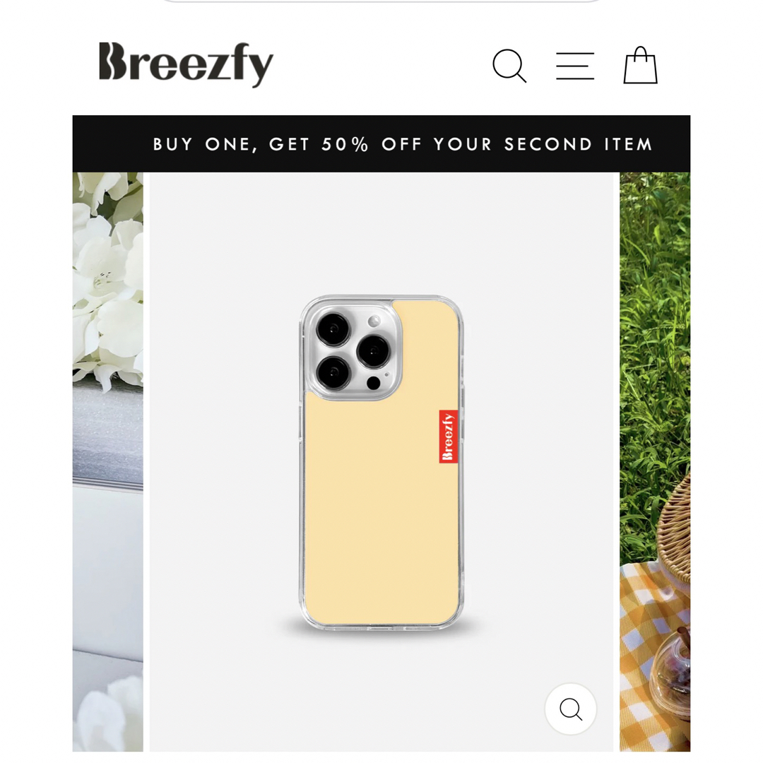 Breezfy  iPhone14 ケース