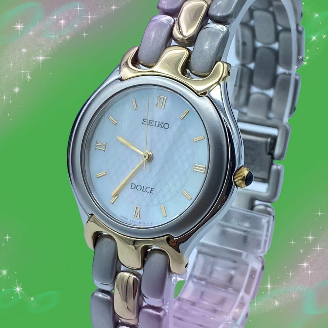 SEIKO - 《希少 美品 稼動品》 セイコー ドルチェ 防水 メンズ腕時計