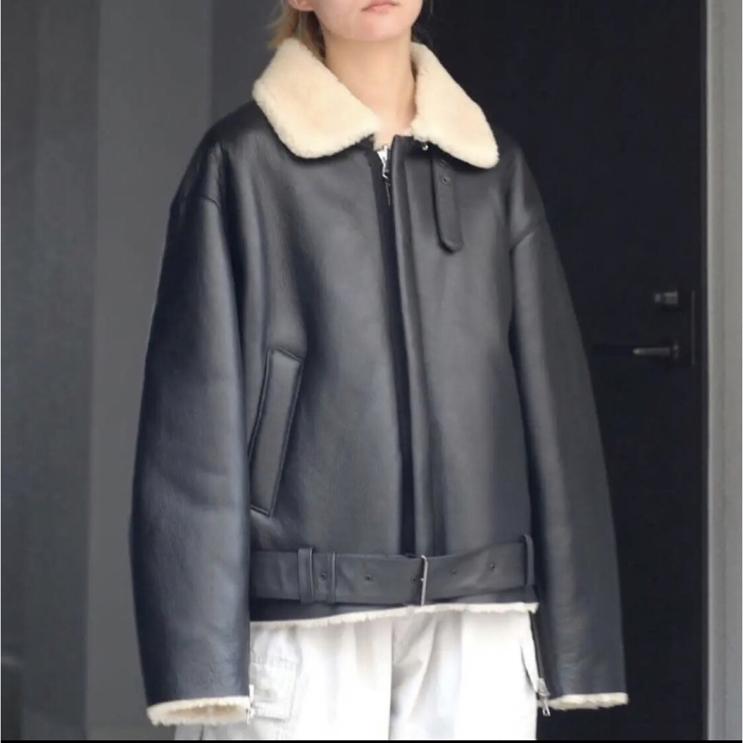 YOKE  BOMBER JACKET ムートンジャケット