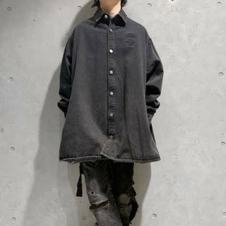 RAF SIMONS BIG FIT DENIM SHIRT(Gジャン/デニムジャケット)