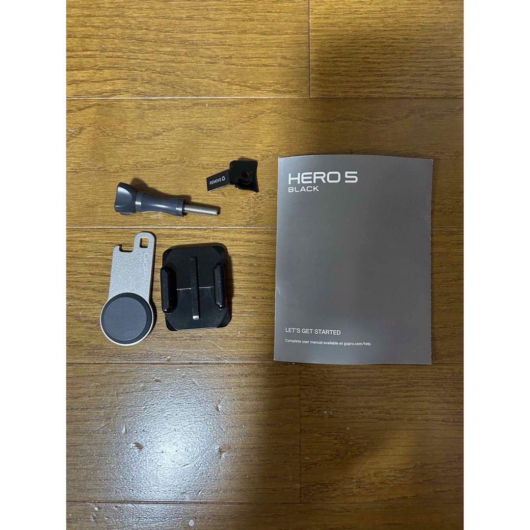 GoPro(ゴープロ)の2.3回使っただけ‼️GoPro／HERO5 BLACK／付属品あり スマホ/家電/カメラのカメラ(ビデオカメラ)の商品写真