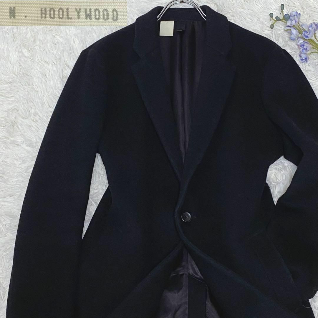 極美品✨ N.HOOLYWOOD 14AW チェスターコート 1B ブラック M | フリマアプリ ラクマ