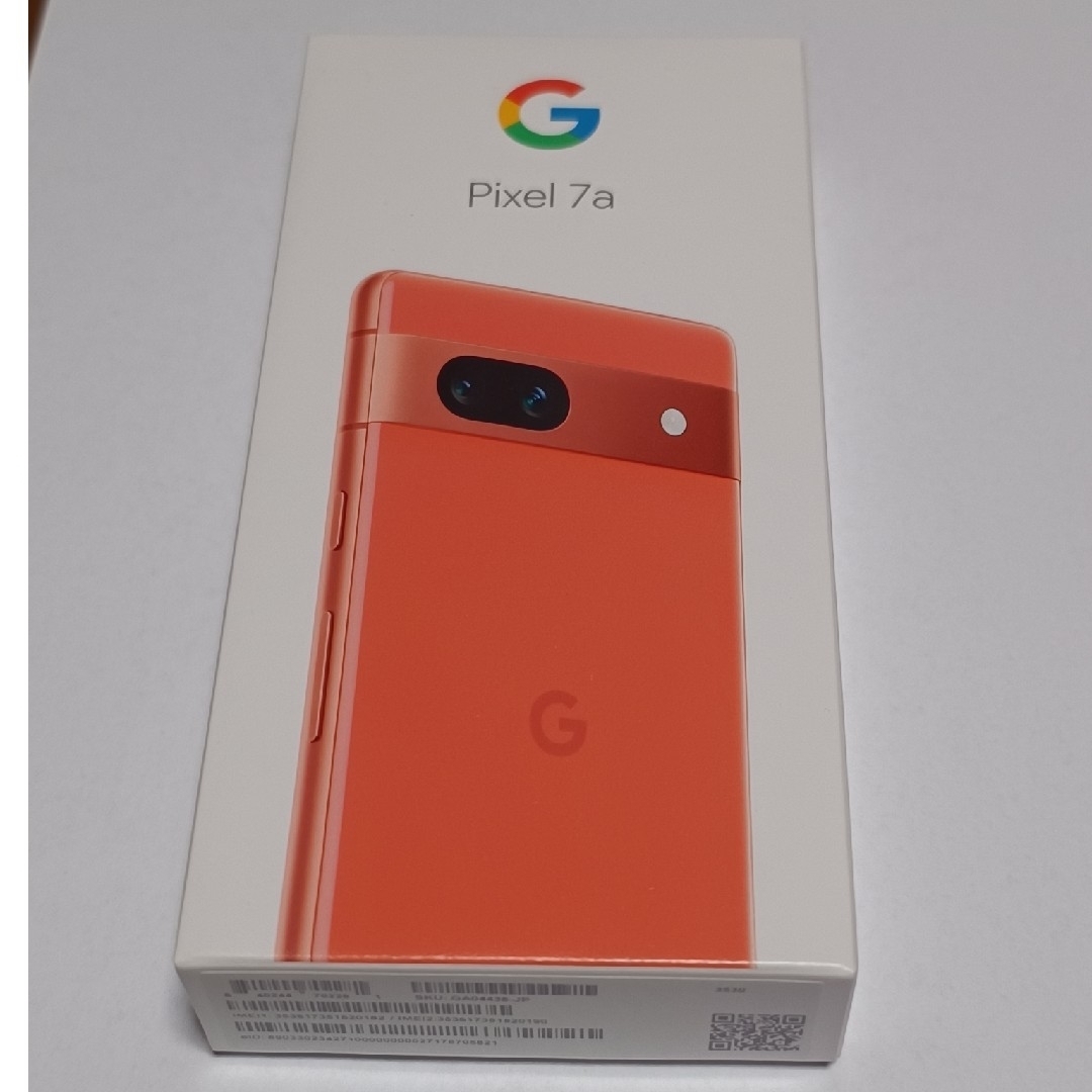 Pixel7aGoogle Pixel 7a  コーラル （スマートフォン本体）