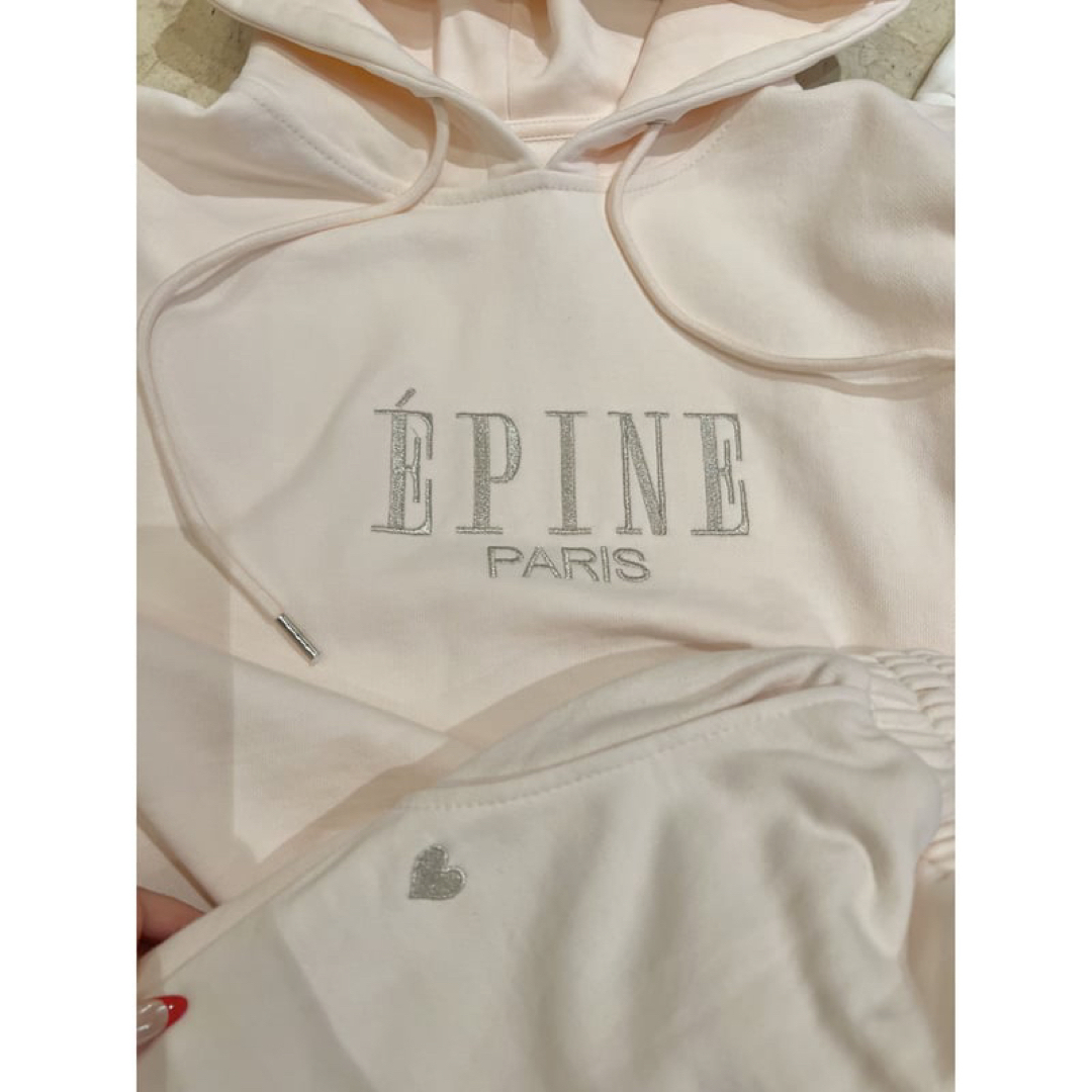 épine(エピヌ)の♡様　エピヌ jersey set up babypink×silver レディースのレディース その他(セット/コーデ)の商品写真