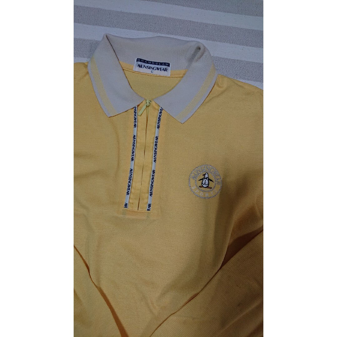 Munsingwear(マンシングウェア)の長袖ポロシャツ スポーツ/アウトドアのゴルフ(ウエア)の商品写真