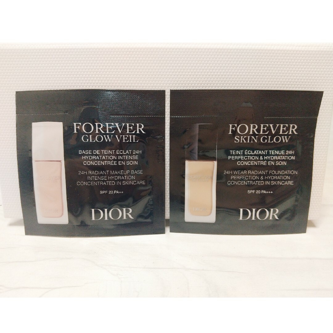 【新品】Dior FOREVER SKIN GLOW 1N サンプル付き