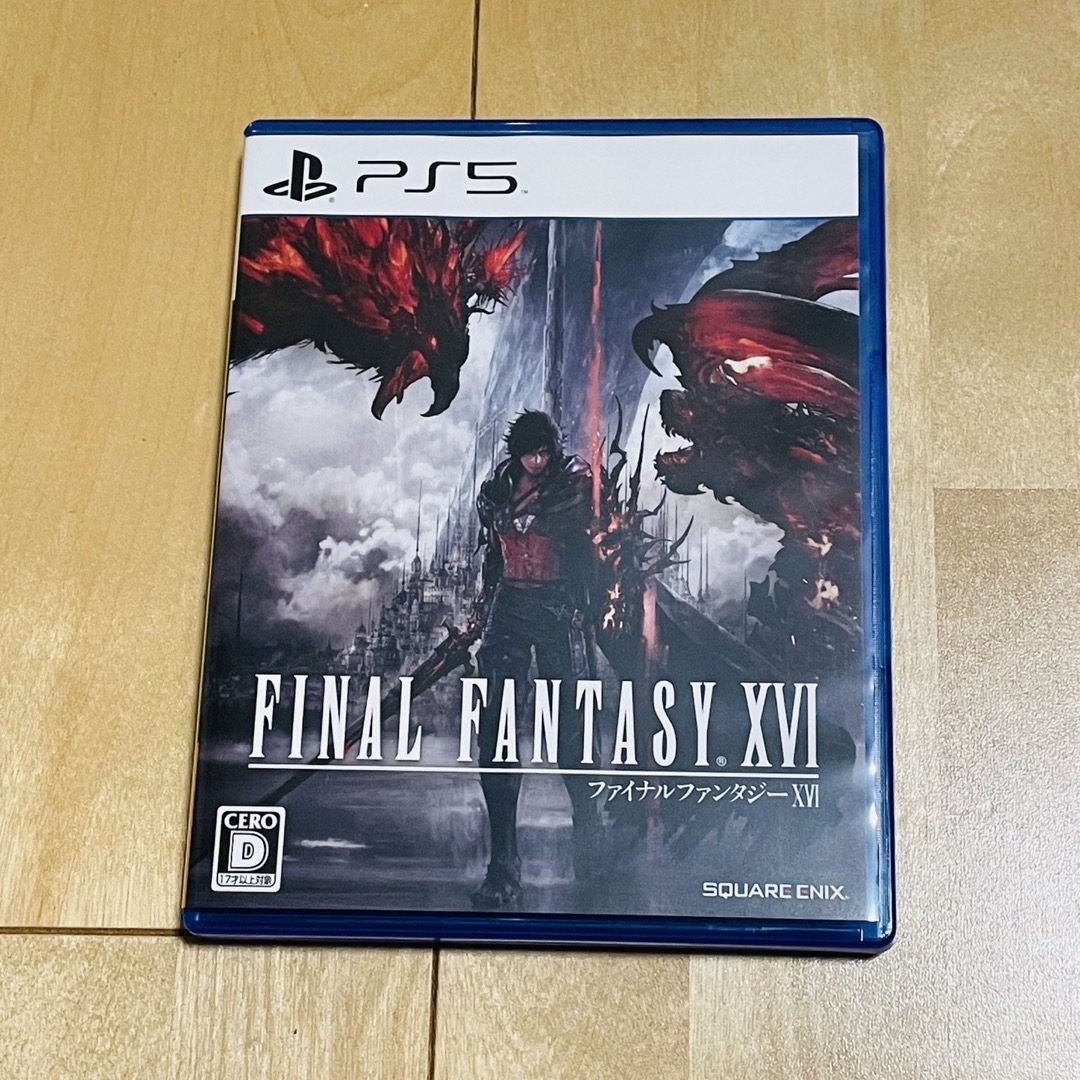 SQUARE ENIX(スクウェアエニックス)のファイナルファンタジーXVI PS5 中古品 エンタメ/ホビーのゲームソフト/ゲーム機本体(家庭用ゲームソフト)の商品写真