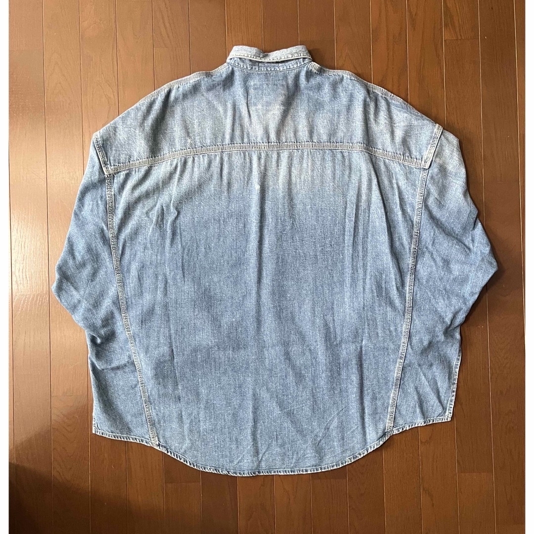 L'Appartement DEUXIEME CLASSE(アパルトモンドゥーズィエムクラス)の【R13/アールサーティーン】OVERSIZE DENIM SHIRT  レディースのトップス(シャツ/ブラウス(長袖/七分))の商品写真