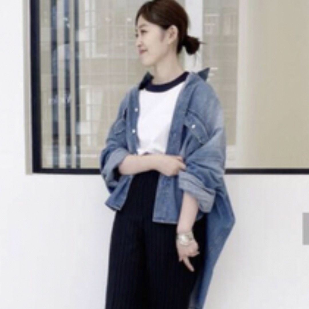 【R13/アールサーティーン】OVERSIZE DENIM SHIRT