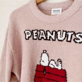 ジェラートピケ(gelato pique)のジェラートピケ PEANUTS ベビモコプルオーバー レディース(ルームウェア)