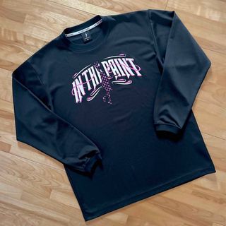 インザペイント(IN THE PAINT)のIN THE PAINT ロンT BLACK size M(バスケットボール)