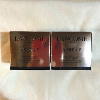 ランコム(LANCOME)の★LANCOME★〔アプソリュ〕ソフトクリーム／15mL ×2個（ポーチ付き）(フェイスクリーム)