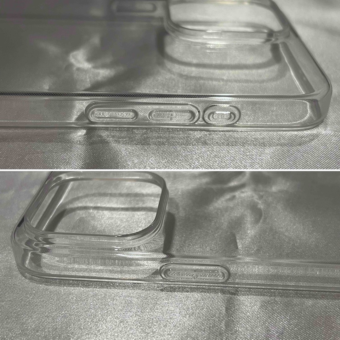 iPhone15Proケース　クリアケース　透明ケース　シンプル スマホ/家電/カメラのスマホアクセサリー(iPhoneケース)の商品写真