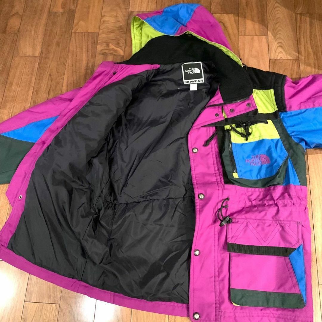 【好配色♪】NORTH FACE ノースフェイス　ビンテージ　スキーウェア